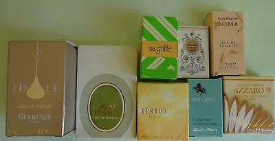 £34 • Buy ASSORTED MINIATURE FRAGRANCES, CHERAMY, Ma GRIFFE, FERAUD, GUERLAIN, OTHERS.