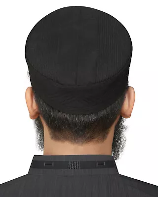 (JAMEEL CAP) Muslim Cap Kufi Hats Islamic Prayer Headwear Toppi • £12.99