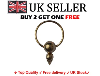 Ball Closure Lip Nose Ear Ring Cone Pendulum Surgical Steel BCR Captive Bead  • £1.99