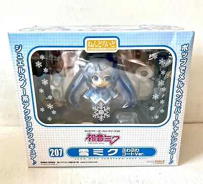 Nendoroid 207 Vocaloid Hatsune Yuki Miku Figure Fluffy Coat Ver. F/S From Japan • $65