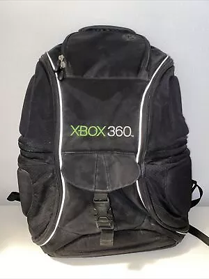 Microsoft XBOX 360 Black Backpack Madcatz Bag • $40.18