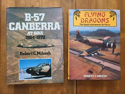 B-57 Canberra At War & Flying Dragons  By Robert Mikesh Vietnamese Air Force HC • $22.99