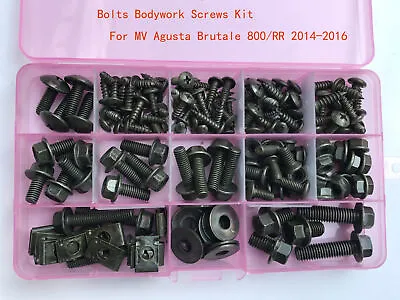 Fairing For MV Agusta Brutale 800/RR 2014-2016 Bolts Bodywork Screws Kit Nuts • $26.39