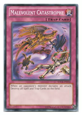 Malevolent Catastrophe #SDCR-EN034 Structure Deck: Cyber Dragon Revolution Tcg • $0.99