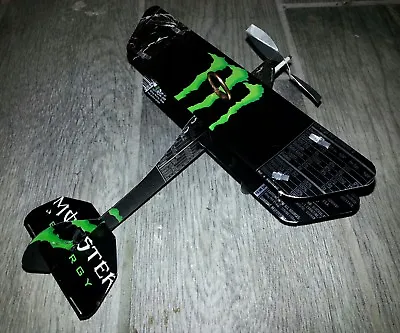 MONSTER ENERGY DRINK Airplane. Made From REAL Cans  • $39.99
