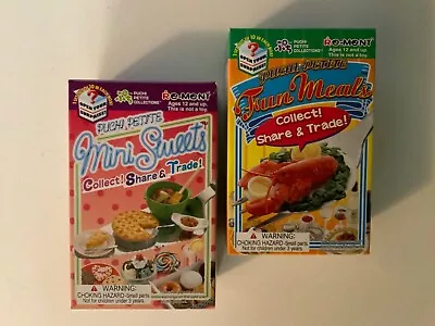 Re-Ment Fun Meals & Mini Sweets Sets Doll House Miniatures 2006 • $30.40