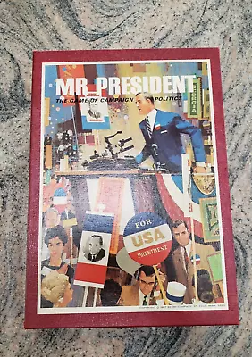 [GREAT Condition] Vintage 1967  Mr. President  COMPLETE 3M Bookshelf Game • $45