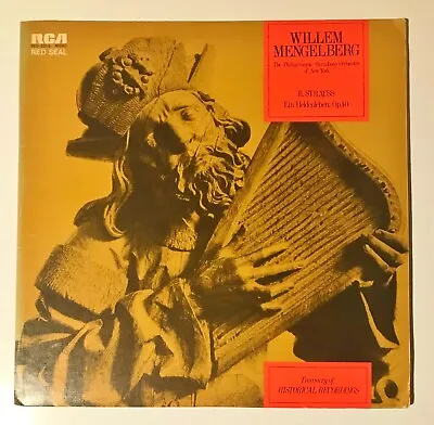 RCA Red Seal Japan Import Mengelberg LP Strauss Ein Heldenleben RED-2012 • $29.99