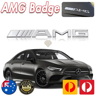 Chrome C63s AMG Sticker Decal Emblem Badge For Mercedes Benz C63 W204 W205 • $29.99