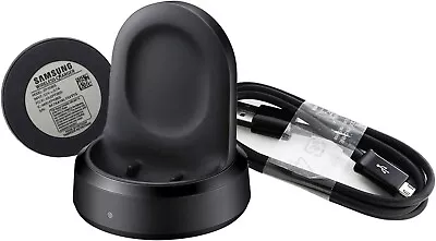 Samsung Galaxy Watch Wireless Charging Dock Black - EP-YO805 - (CABLE INCLUDED) • $16.99