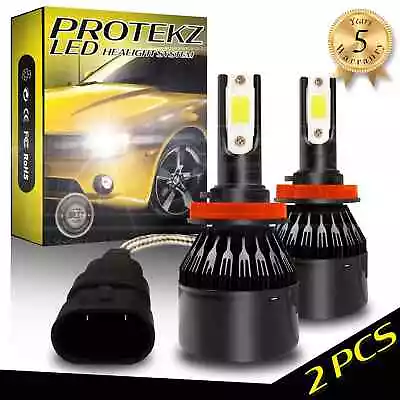 9004 HB1 LED Headlight Kit 1300W 195000LM Conversion Light Bulbs White 6000K Car • $35.33