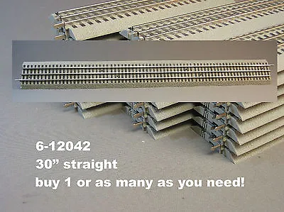 LIONEL FASTRACK 30 INCH LONG STRAIGHT TRACK Fast Tin O GAUGE 3 Rail 6-12042 NEW • $17.94