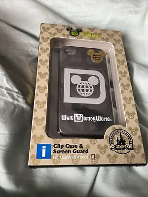 D Tech Iphone 4a Clip Case And Screen Guard Limited Edition Walt Disney World • $15