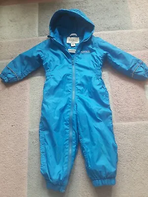 £4.50 • Buy Regatta Boy's All In One Waterproof Rain/ Puddle Suit **2-3 Years** See Descript