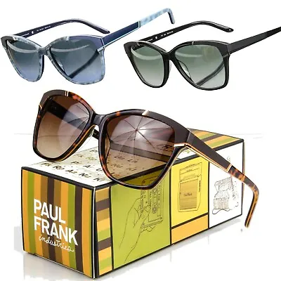 NEW PAUL FRANK MY EXCUSE TO TRAVEL SUNGLASSES Black / Blue Ash Tortoise / Lava • $49.95