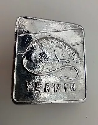 £7.50 • Buy Conservative Party Vermin Club Chrome Badge C.1948 / Aneurin Bevan