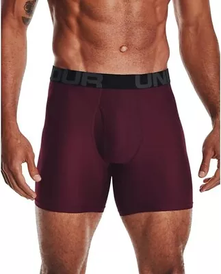 Under Armour Men's 2 Pack Boxer Brief UA Tech 6  Boxerjock Underwear 1332663 • $29.95