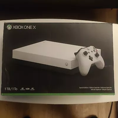 Xbox One X 1tb Ssd + Usb Stand + Games And Headset! Boxed! • £135