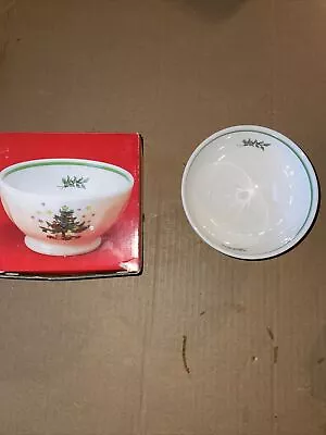 Nikko “Christmastime” Christmas Decor Fine Tableware Nut Bowl  4.75” D X 2.75 H • $37.48