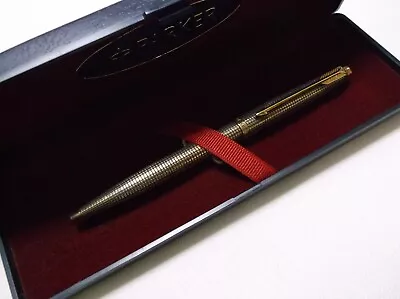 Vintage Parker 75 Vermeil Cicele Sterling Silver & 14k G.f. Ballpoint Pen / Usa • $499.95