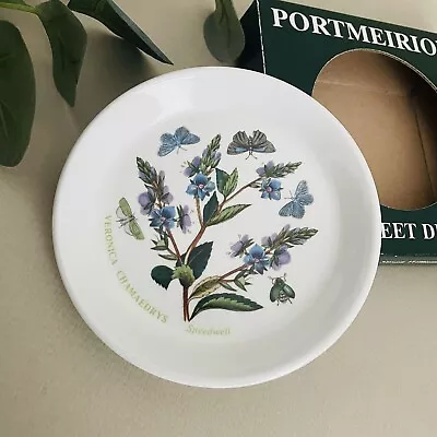 Portmeirion Botanic Garden Sweet Dish Coaster Olive Dish Vintage 80s BOXED • £13