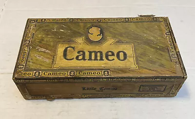Little Cameo Cigar Box Niles & Moser Cigar Company Vintage Factory 212 Ohio • $39.95