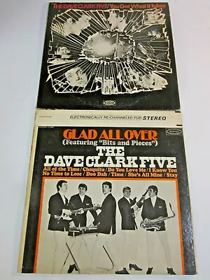 Vinyl Record Albums  The Dave Clark Five  British Invasion Band  Ed Sullivan Fav • $0.99