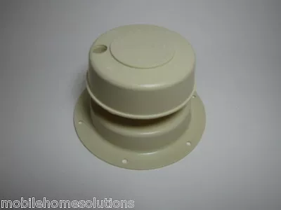 Roof Vent Cap Plastic Mobile Home Parts Off White Camco RV Camper Trailer • $9.99