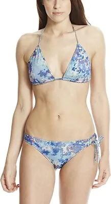 Womens/girls Bench Multicoloured Patterned Triangle Bikini Set Size Large • £5.99