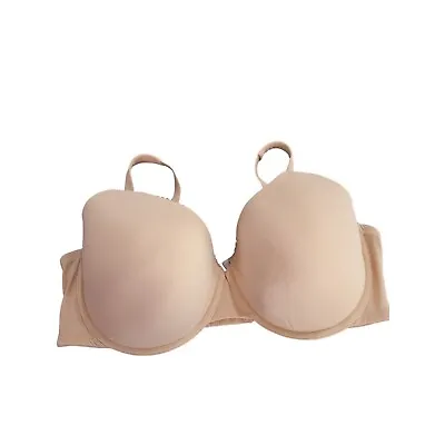 Motherhood Maternity Nursing Bra 40DD Womens Wireless Padded Tan Full Coverage • $12.63