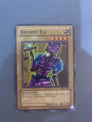 YuGiOh - Ancient Elf - SDY-024 - Common - Unlimited - Vintage - Near Mint • $4.20