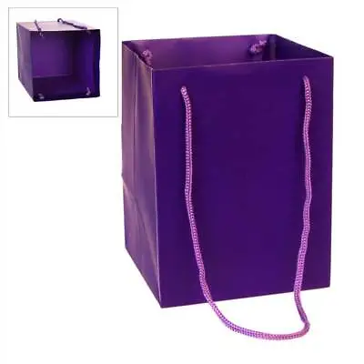 10 Large Porto Bags To Display Hand Tied Flower Bouquets Purple (2799) • £12.20