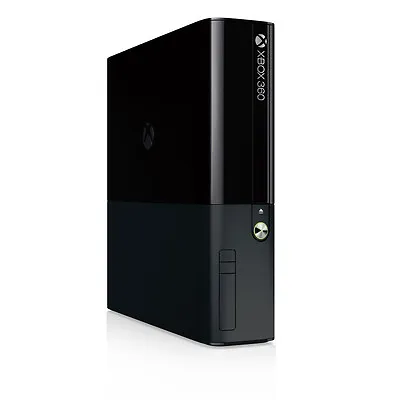 Microsoft Xbox 360 E 4GB Black Console + Kinect + 3 Games • $100