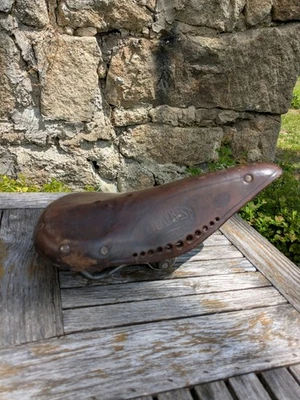 OLD BIKE SADDLE KID ANCIENNE SELLE VELO ENFANT Vintage cuir ou skai ressorts EUR 34,99 - FR
