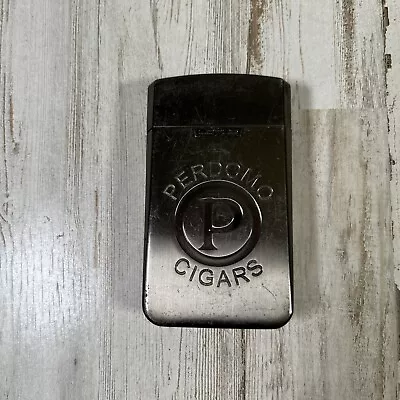 Rare- The Perdomo Logo Lotus Torch Cigar Lighter • $17.10