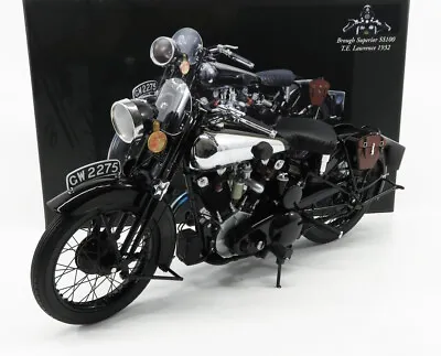 MINICHAMPS 1/6 Brough Superior SS100 TE Lawrence 1932 Diecast Model W/Box NIB • $999.99