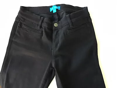 M.i.h. Jeans Paris Jean Mid Rise Cropped Slim Leg Black  Size 28 • $27