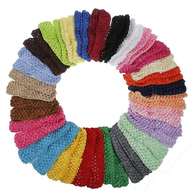 50pcs Winter Crochet Headbands Knitted Wraps For Hair • $17.09