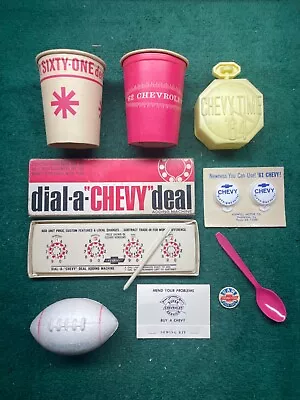 Chevrolet Dealership Promotional Giveaway Advertising 1961 1962 1964 Vintage Lot • $275