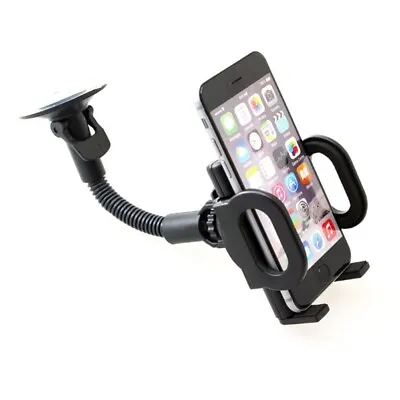 For IPhone 15/Pro/Max/Plus Car Mount Holder Windshield Cradle Swivel Dock • $20.89