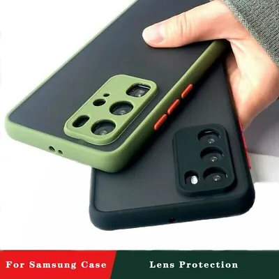 ShockProof Matte Hard Case A14 A34 A13 A54 5G Case Phone Cover+Screen Protector • £4.85