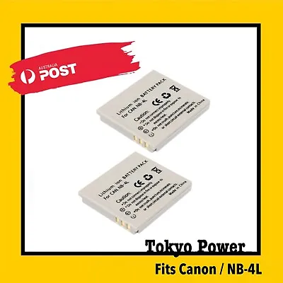 2x Battery For Canon NB-4L NB4L Digital IXUS 115 117 220 230 HS • $28.60