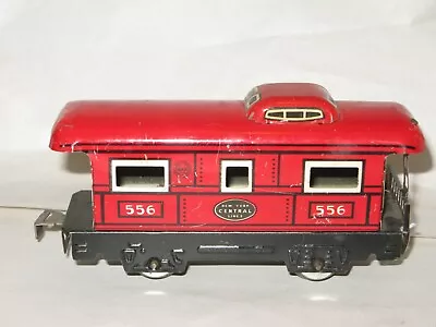 Marx Tin Litho New York Central Caboose Passenger Car # 556 • $15