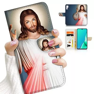 ( For Huawei P30 Pro ) Wallet Flip Case Cover AJ23204 God Jesus • $12.99