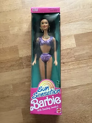 Sun Sensation Kira 1991 NRFB Mint Vintage Mattel Beach Barbie Doll 90s • $75