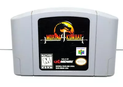 Nintendo 64 Mortal Kombat 4 • $32