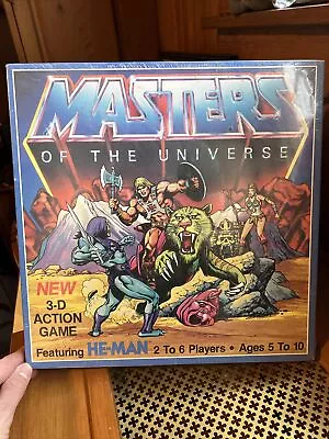 Masters Of The Universe MOTU He-Man 3-D Action Game Mattel (NIB NEVER OPENED) • $130