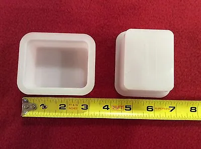 Soap Mold Small Rectangle Individual Containers Soapmaking Quantity 2 • $2.25