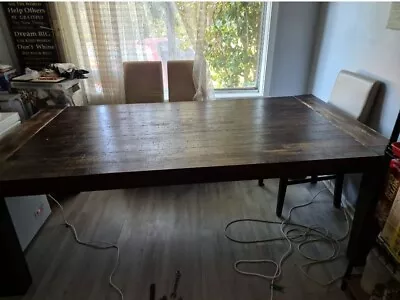 KINGSTON 8 Seater Dining Table With 1 Bench Seat (Seats 3-4) • $250