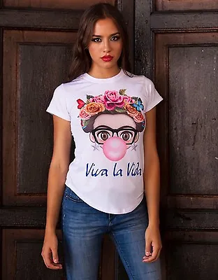 Frida Kahlo Viva La Vida Shirt • $15